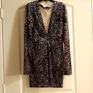 Cheetah Mini Dress